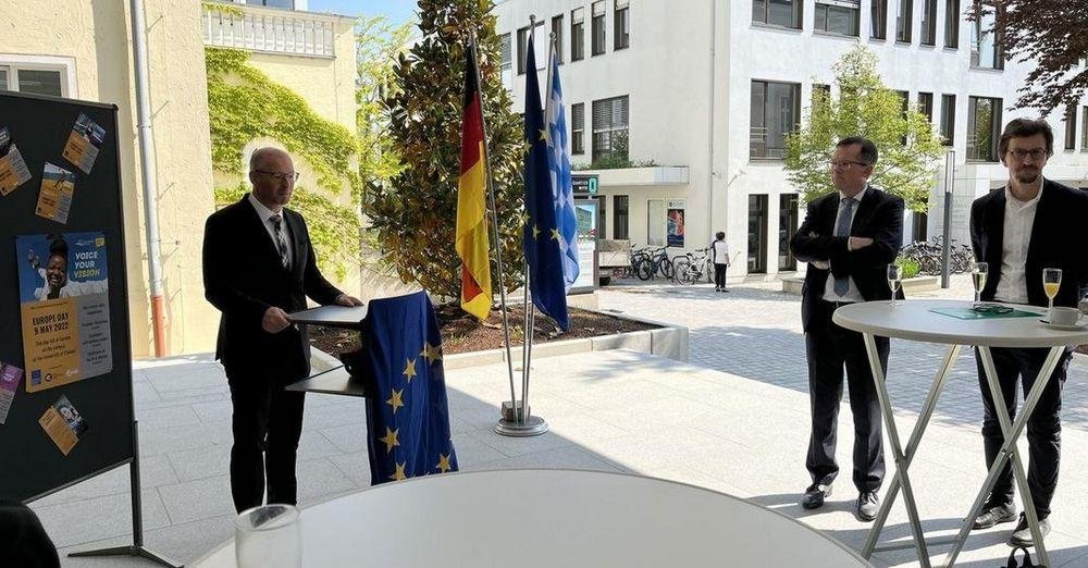 Kaspar Sammer, Geschäftsführer der Euregio. Foto: Universität Passau/Nicola Jacobi 