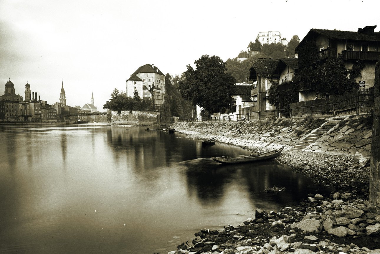 Die Donau und (alte) Ilzstadt &copy; Stadtarchiv Passau