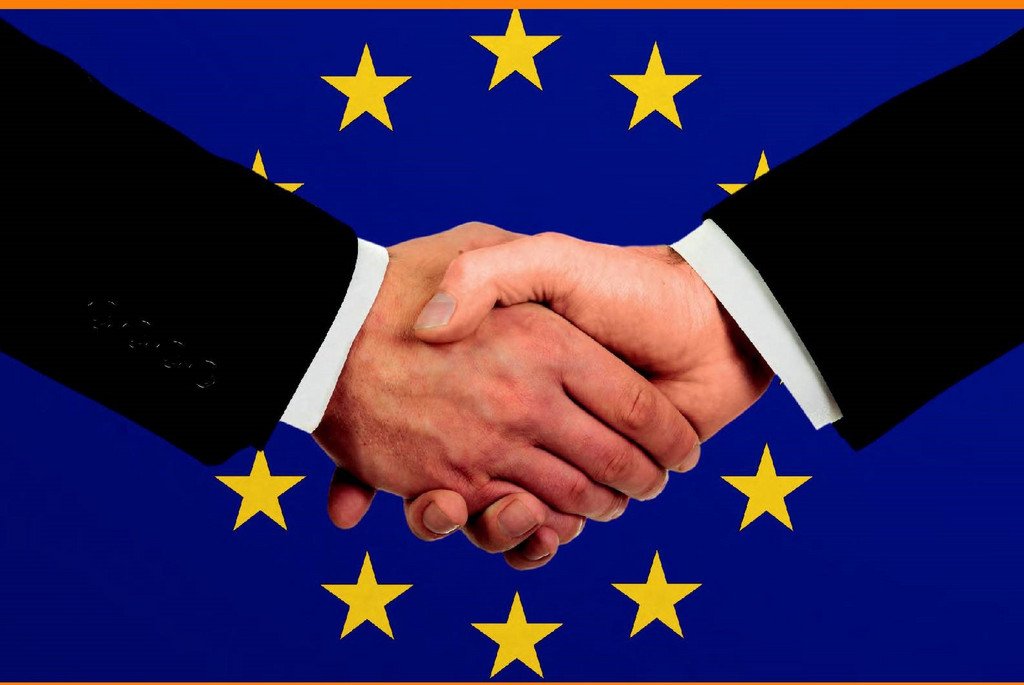 Dekoratives Bild: Europäische Partnerschaft