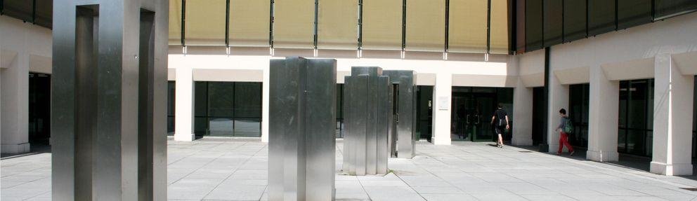 Main entrance to the University Library