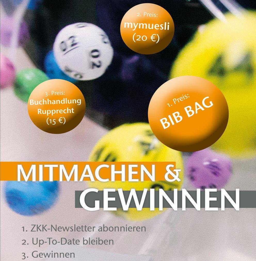 Newsletter-Gewinnspiel des ZKK