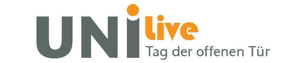 Uni Live - Tag der offenen Tür Logo Uni Live - Tag der offenen Tür