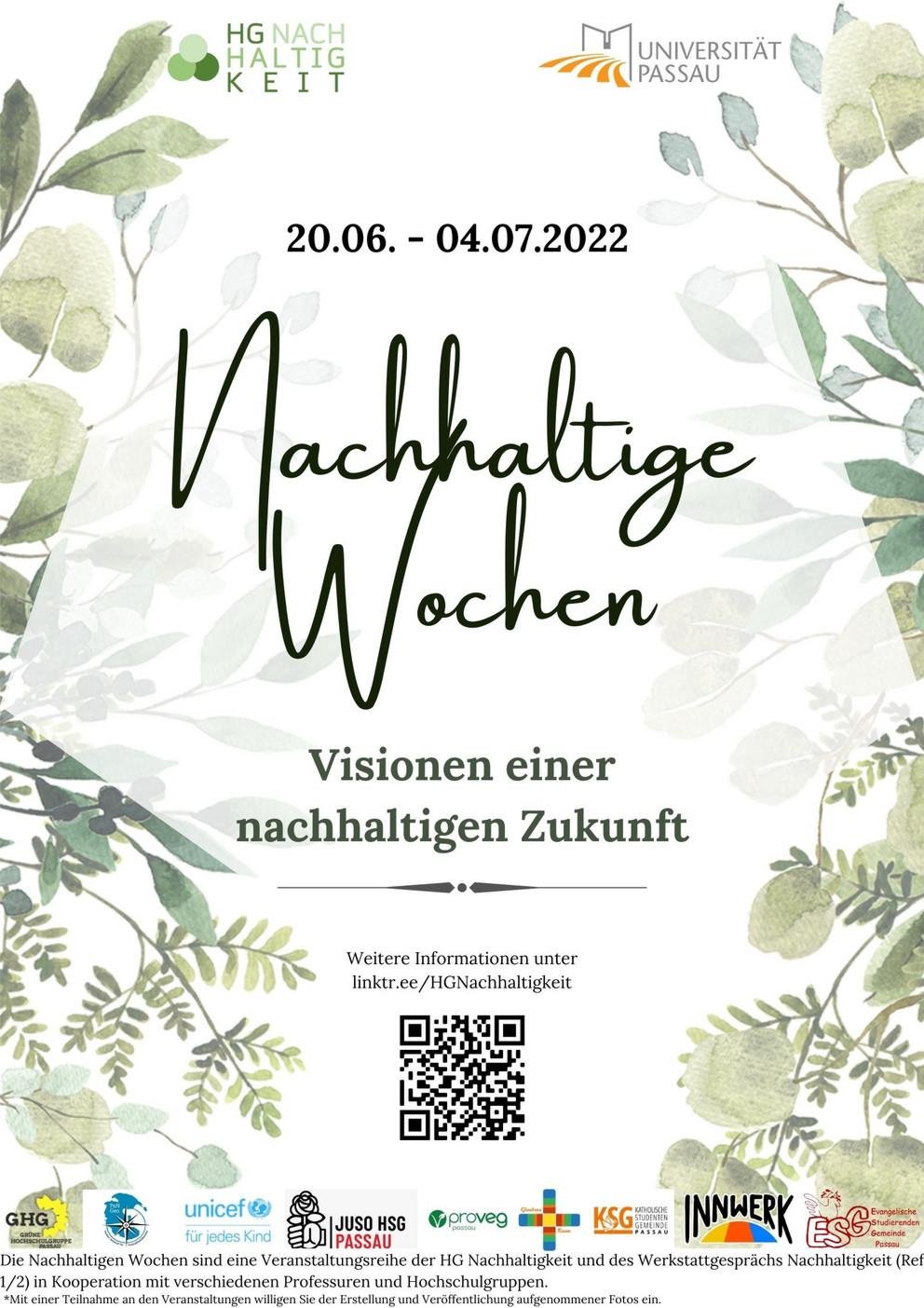 Plakat Nachhaltige Wochen