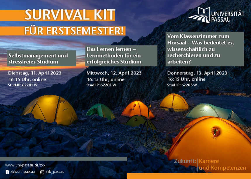 Plakat Survival Kit
