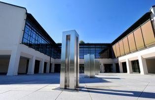 In front of the Central Library