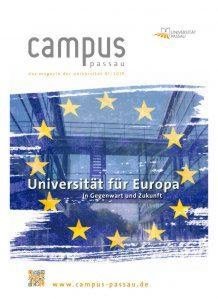 Titelbild Campus Passau Magazin 01/2019