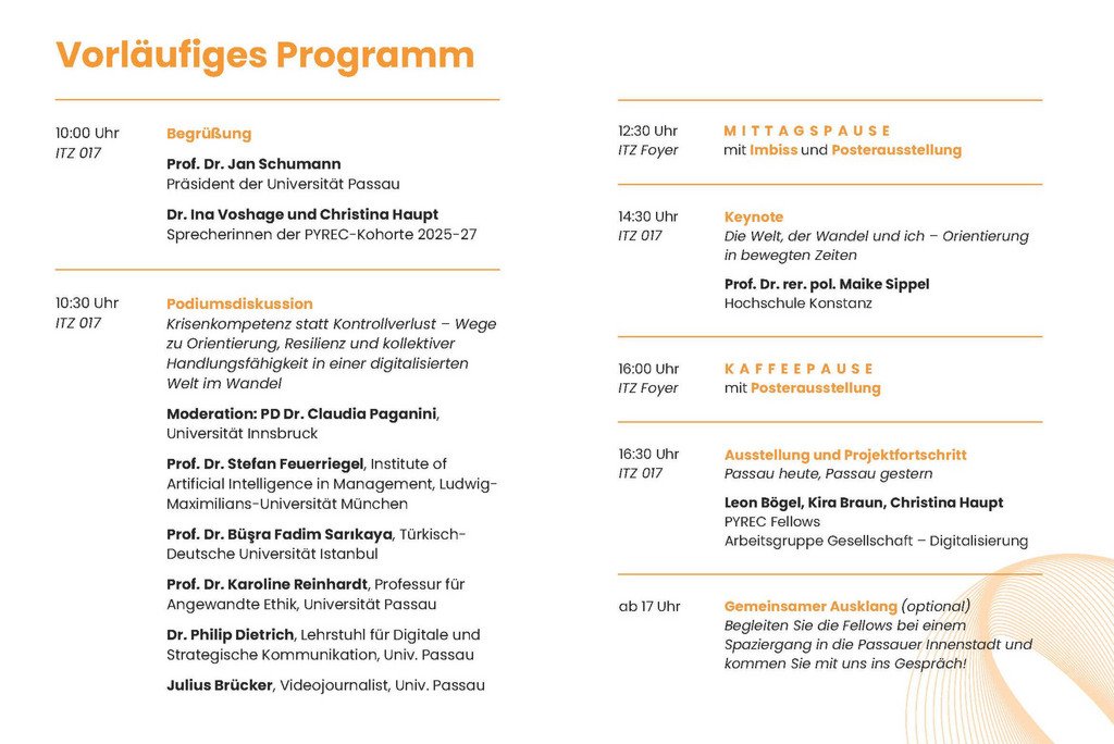 Programm Symposium