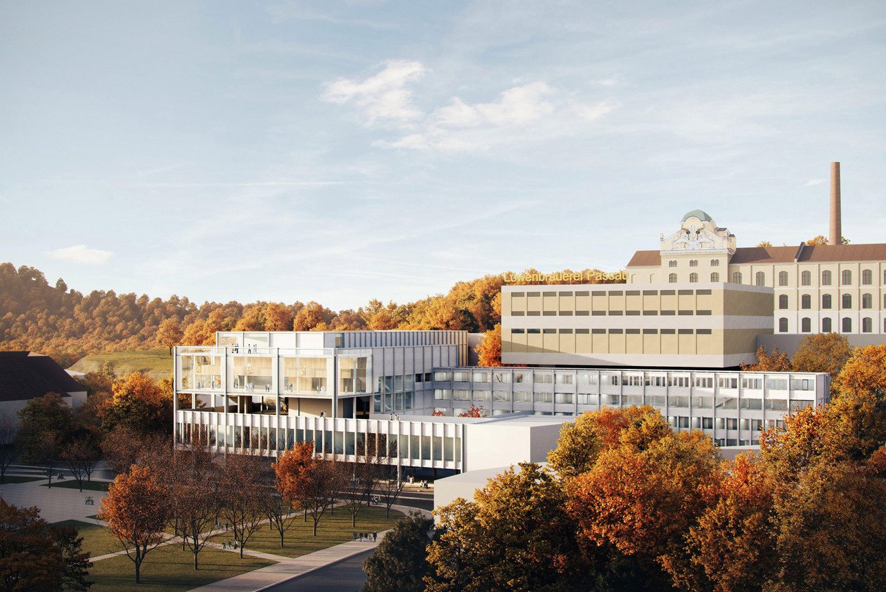 A model of the new building