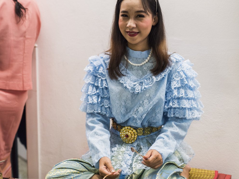 Musikalische Unterhaltung mit dem thailändischen Xylophon