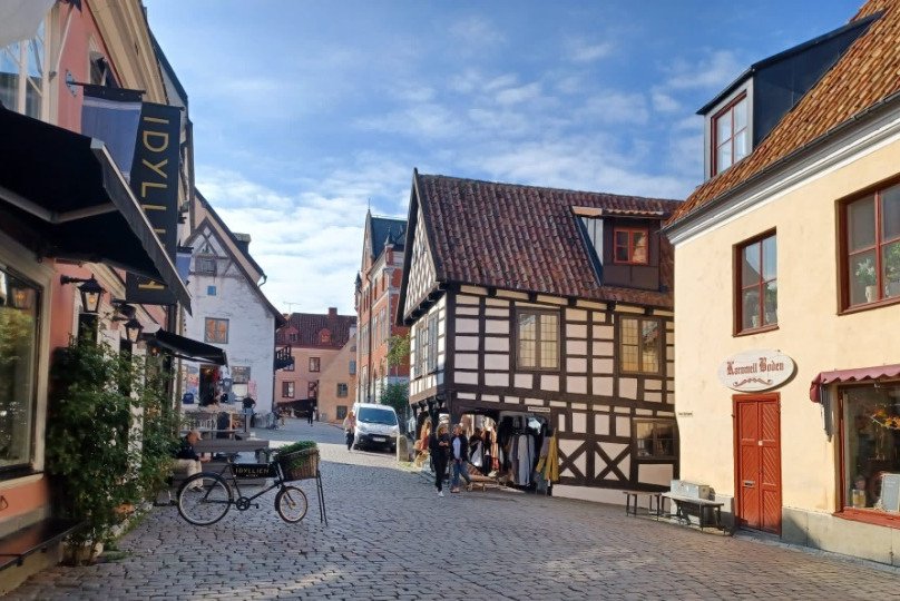 Altstadt mit Fachwerkh&auml;usern
