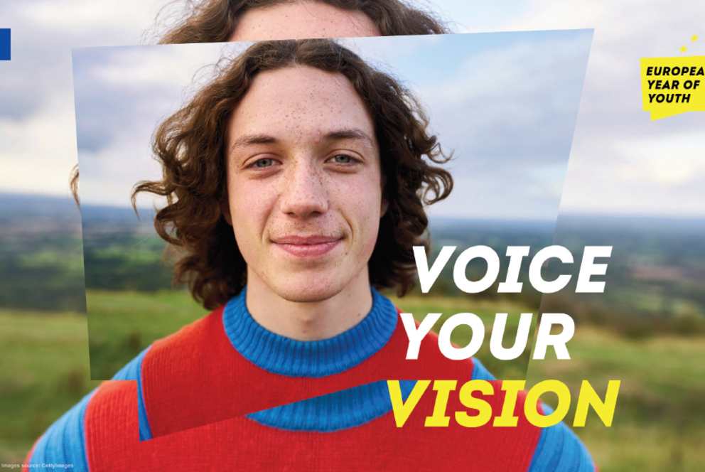 Junge mit Sommersprossen: Voice your Vision