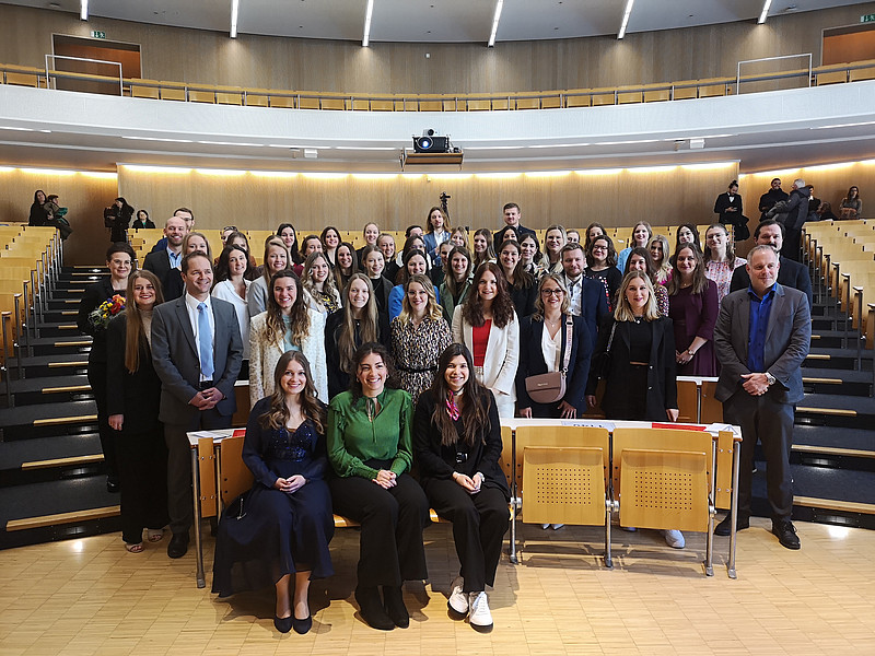 Absolventinnen und Absolventen der Lehramtsstudiengänge; Foto: Universität Passau