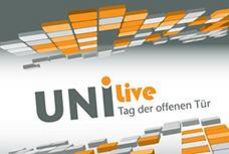 Programmheft von Uni Live