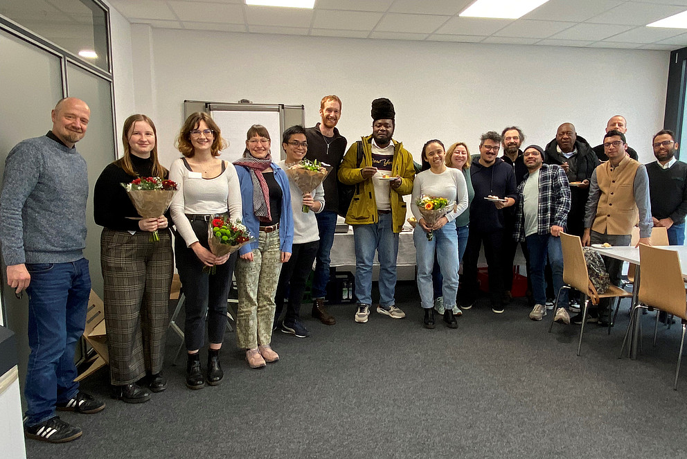 Die Teilnehmenden des Workshops an der Universität Passau; Foto: Wolfram Schaffar 