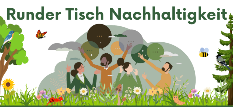 Plakat "Runder Tisch Nachhaltigkeit"