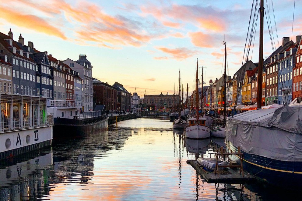 Kopenhagen im Abendlicht