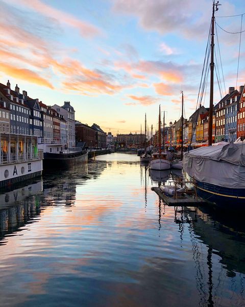 Kopenhagen im Abendlicht