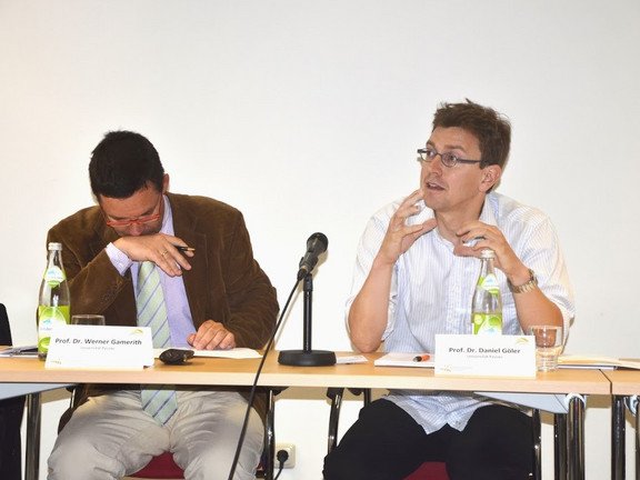 Podiumsdiskussion, Foto: Biling
