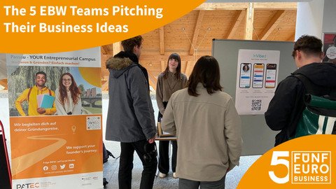 Patec Event: The 5EBW Teams pitch their ideas