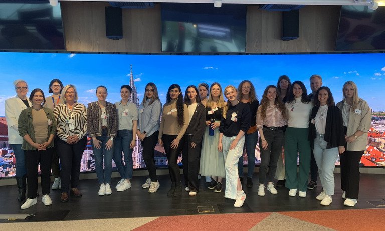 Participants of an excursion to Microsoft Germany