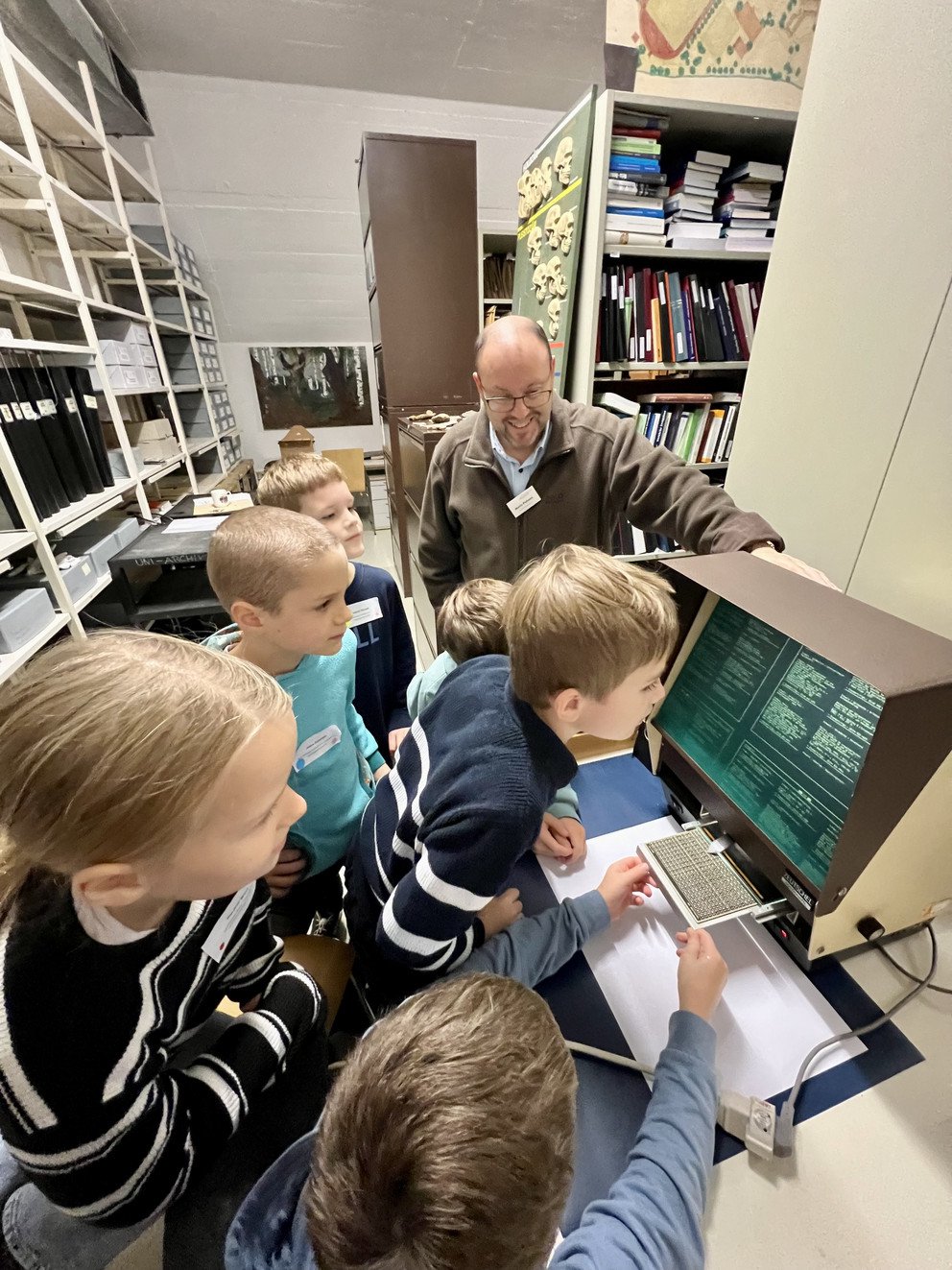 Spurensuche im Uniarchiv