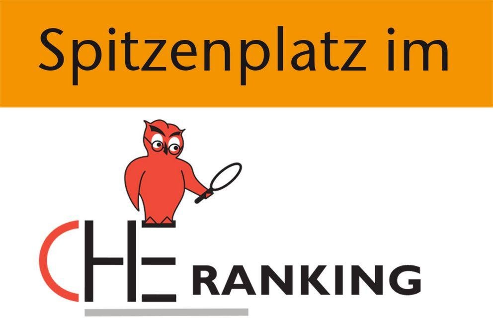 Spitzenplatz im CHE Ranking