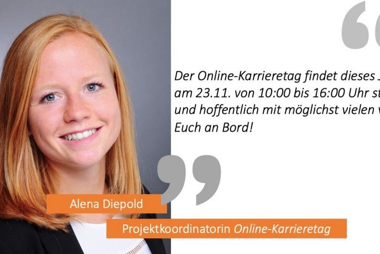 Online-Karrieretag: am 23.11. von 10:00 bis 16:00 Uhr