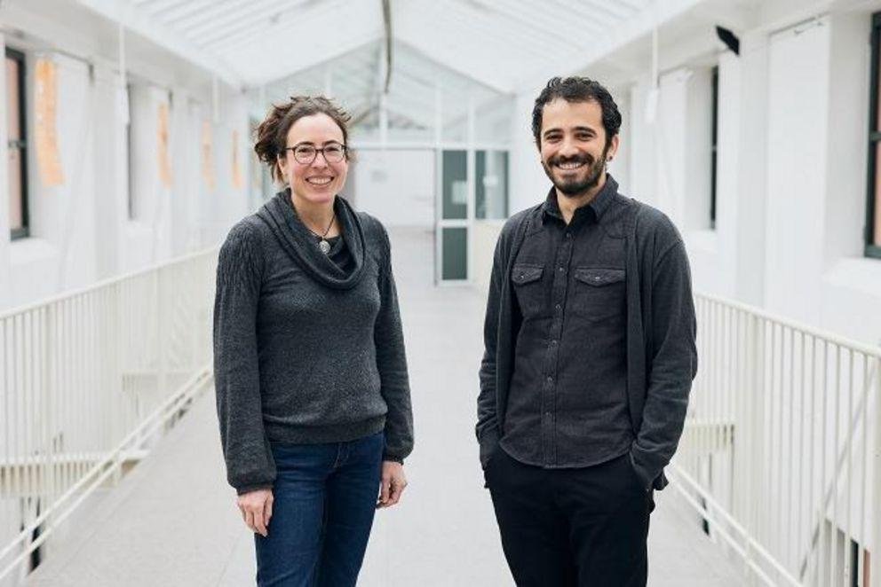 Professor Christine Schmidt und Joao de Deus Vidal Juniór im Portrait.