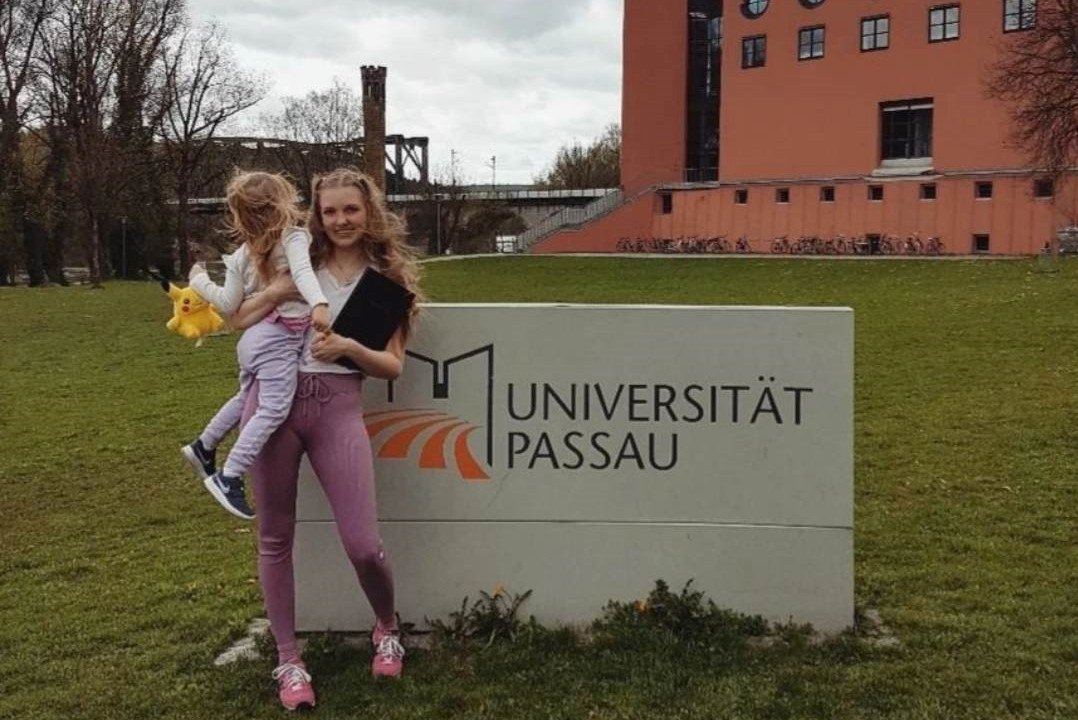 Foto von Valentina Just und ihrer Tochter