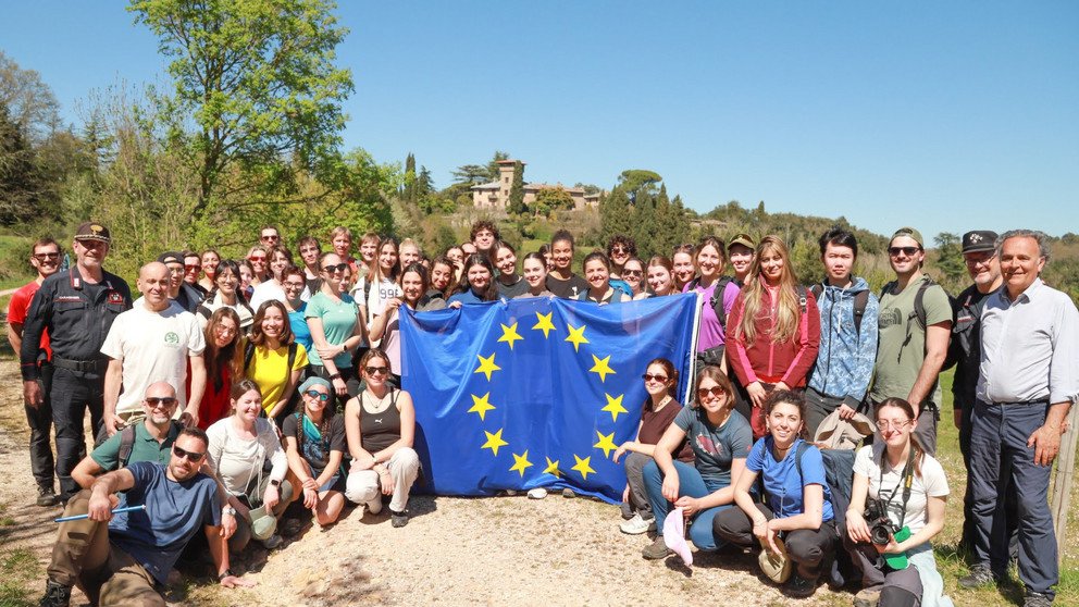 Teilnehmende der BESTNATURE Fieldweek 2026. Foto: Dr. Hans Kirchmeir, E.C.O. Institute for Ecology