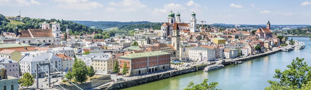 Die Dreiflüsse Stadt Passau