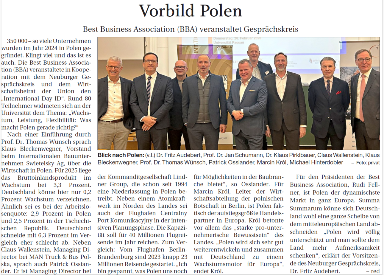 Artikel der PNP zum International Day 2026