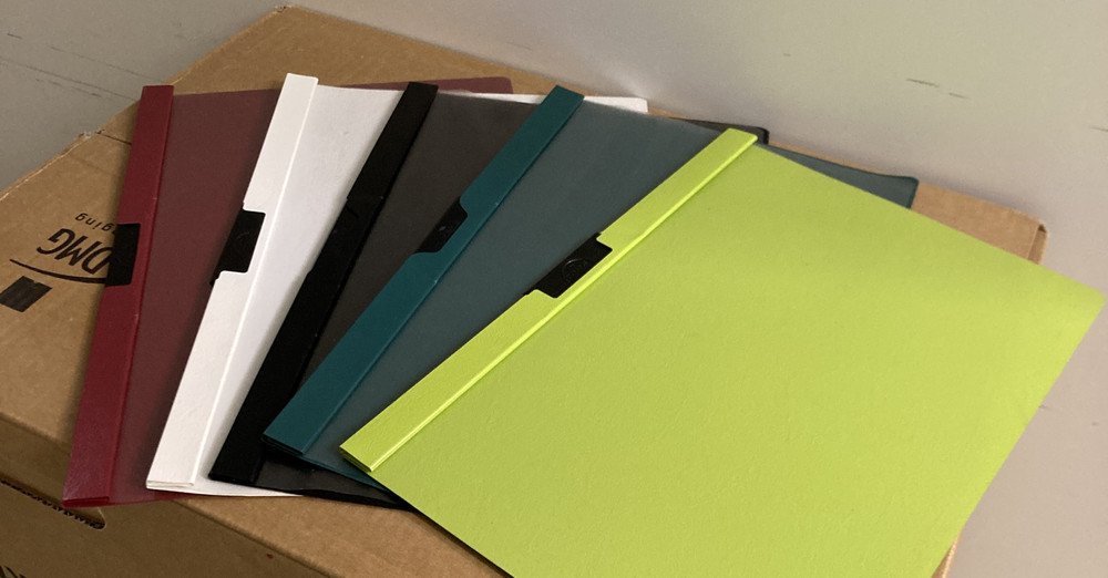 Bewerbungsmappen Bunt