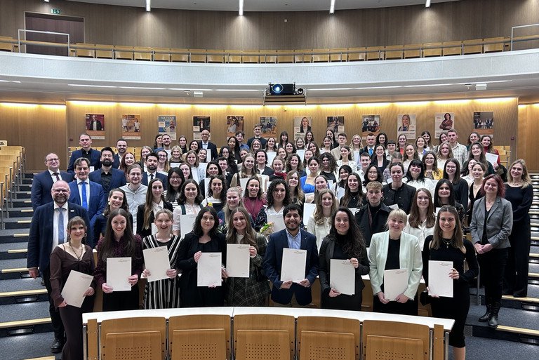 Graduation ceremony of the Faculty of Humanities and Cultural Studies; Image: University of Passau