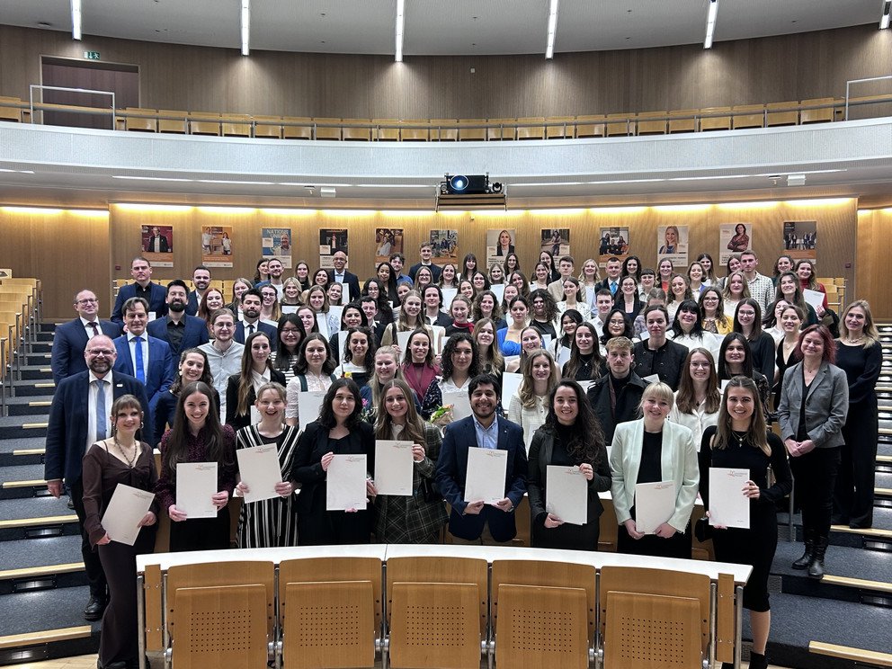 Graduation ceremony of the Faculty of Humanities and Cultural Studies; Image: University of Passau
