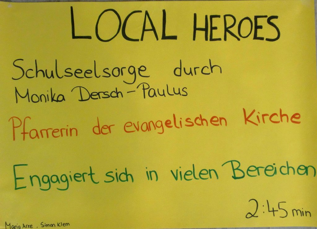 Plakat zum Projekt