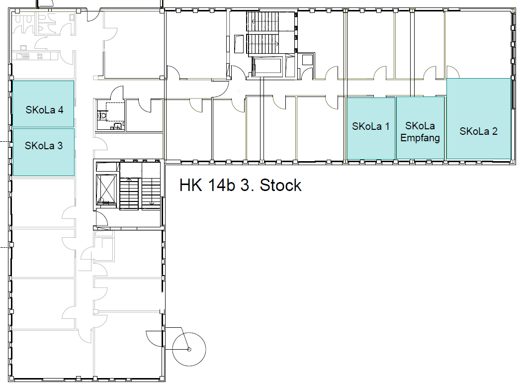 SKoLa-Raumplan HK 14b 3. Stock