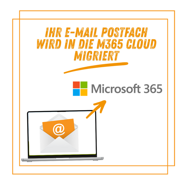E-Mail Bild und M365 Logo 