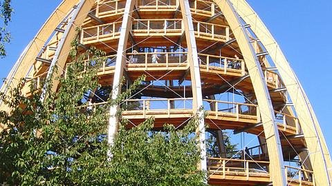 Baumwipfelpfad; Quelle Tourismusverband Ostbayern e.V., Foto: Touristinfo Neuschönau