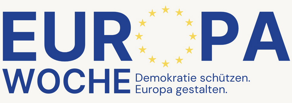 Schriftzug: "Europawoche"