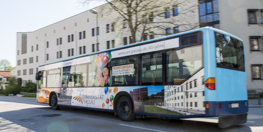 Anniversary Bus of the University of Passau