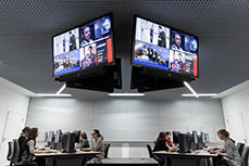 Seminarraum im Zentrum für Medien und Kommunikation