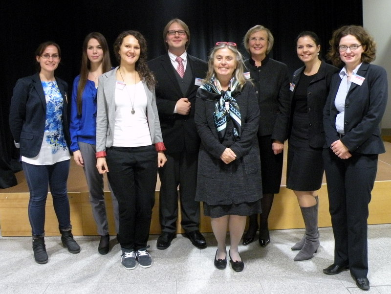 Team des INTERREG-Projekts "Mädchen in die Technik - Jungen in die Pädagogik"