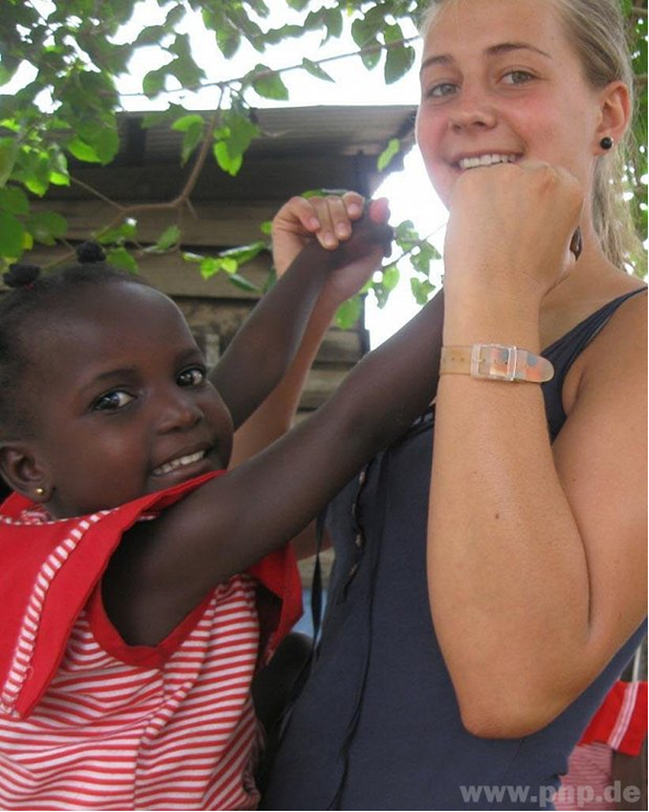 Zur Eröffnung der zweiten Schule reist Lisa Hager nach Ghana. (Foto: privat)