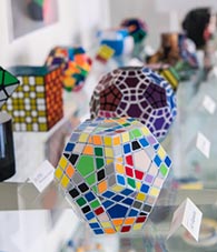 Geometrische Formen im Mathe-Museum