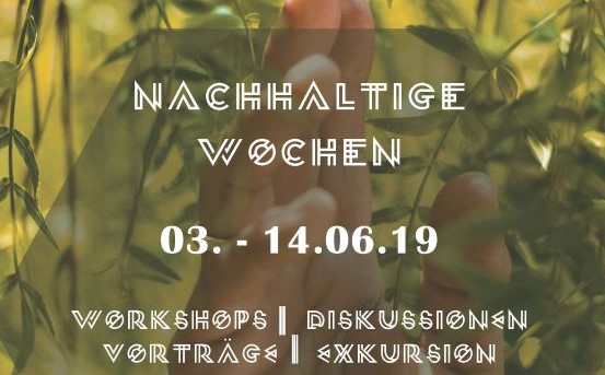 Plakat Nachhaltige Wochen