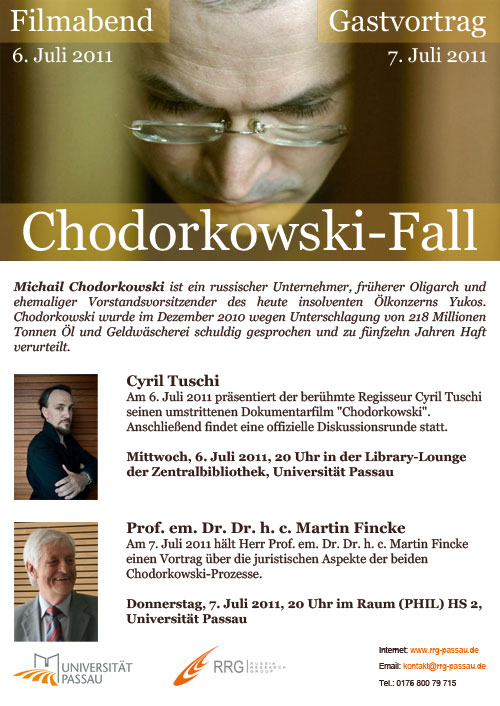 Der Chodorkowski-Fall