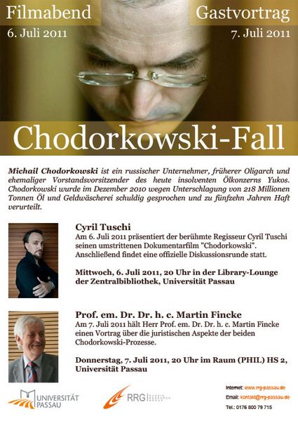 Der Chodorkowski-Fall