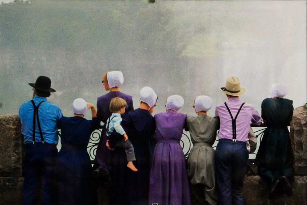 Amish People, 2016, Lea Müller, Foto auf Alu-Dibond