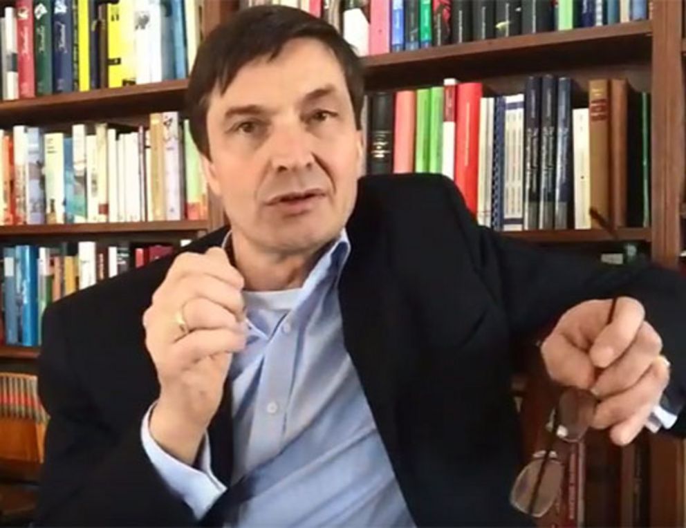 Professor Graf Lambsdorff als "ökonomischer Pfadfinder" in einem seiner Kurz-Videos auf YouTube